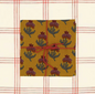 Serviettes de table x4 Oxalis Moutarde