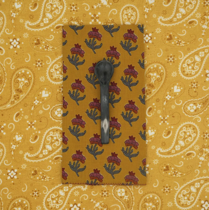 Serviettes de table x4 Oxalis Moutarde