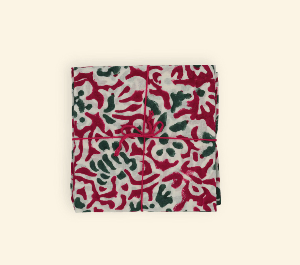 Serviettes de table x4 Impatient Tomato