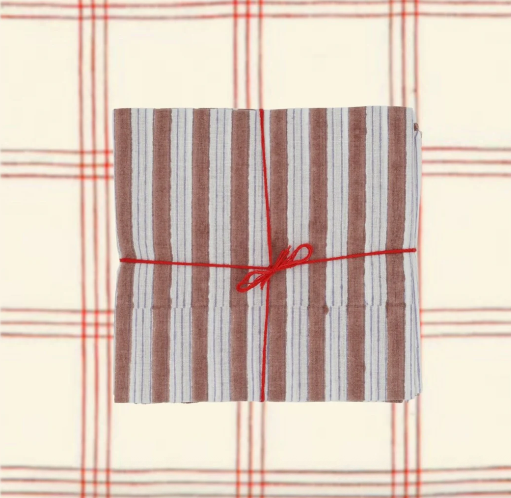 Serviettes de table x4 Salem Rosewood