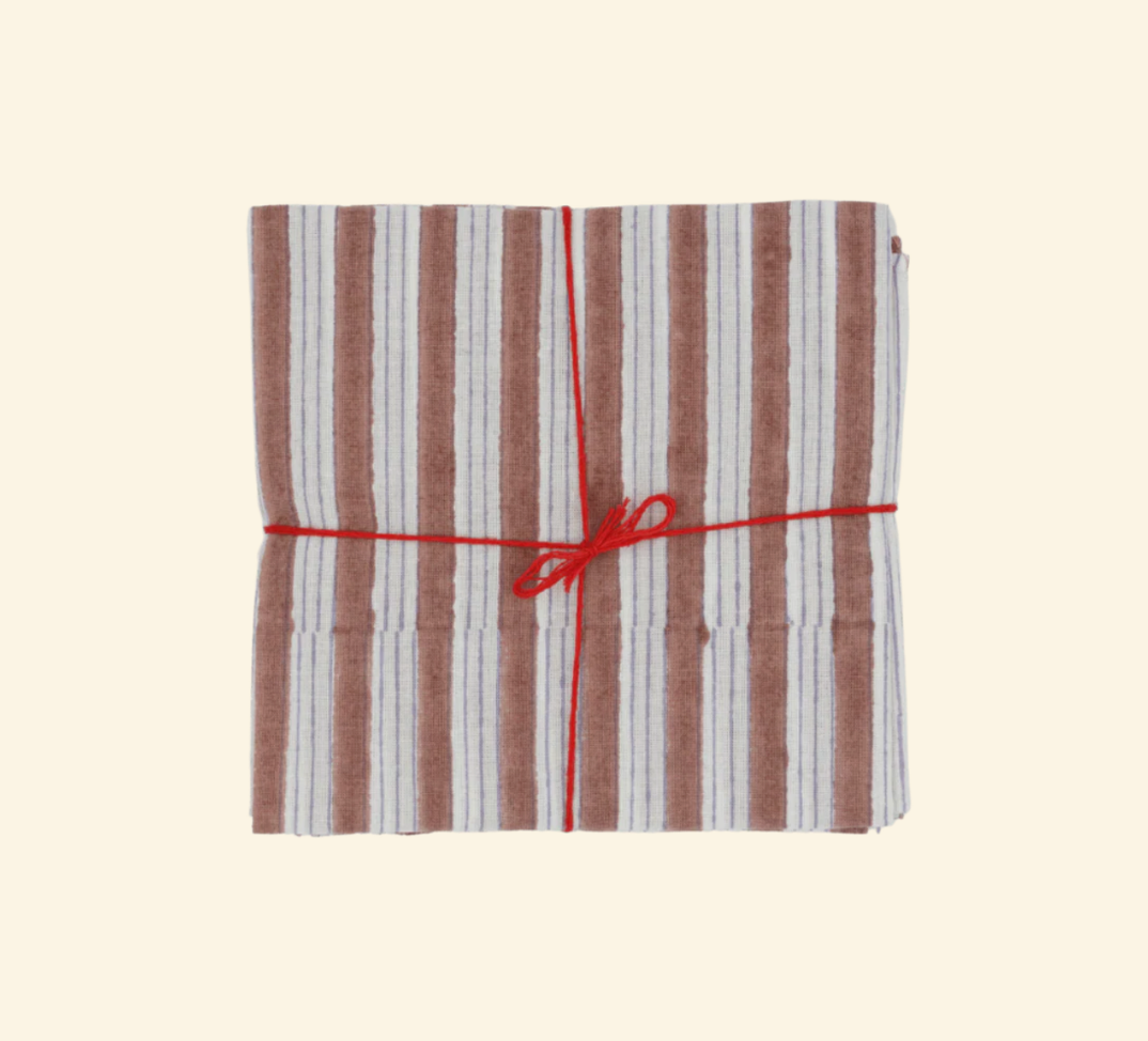 Serviettes de table x4 Salem Rosewood