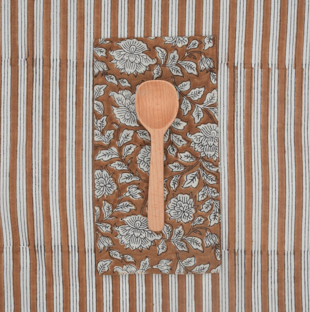 Serviettes de table x4 Iris Malaga