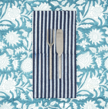 Serviettes de table x4 Lila Patriot