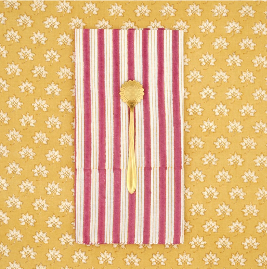 Serviettes de table x4 Salem Automne