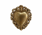 DECO MURALE EX-VOTO COEUR DORE 10,5X12,3CM