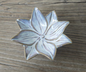 COUPELLE CERAM FLEUR BLANC 10X10X4CM