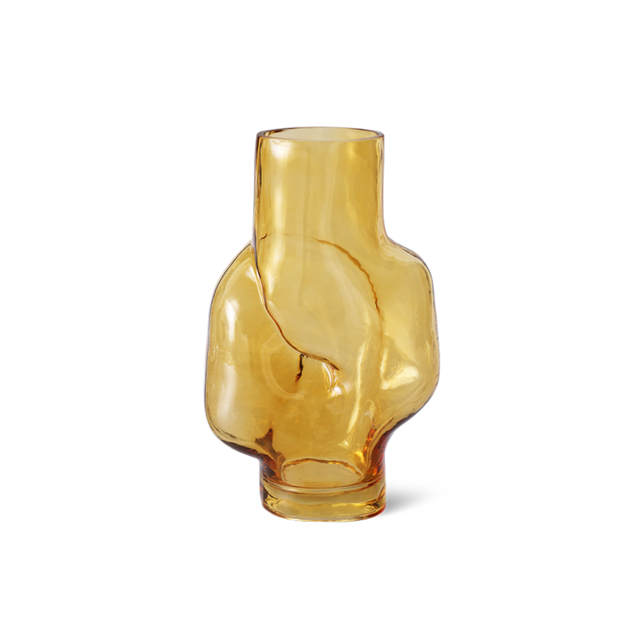 Vase Gleam Ambre