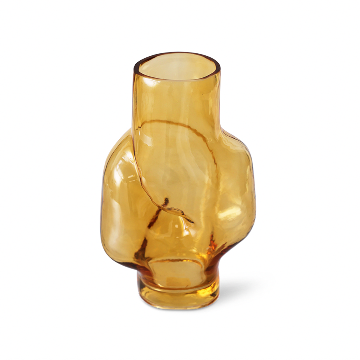 Vase Gleam Ambre