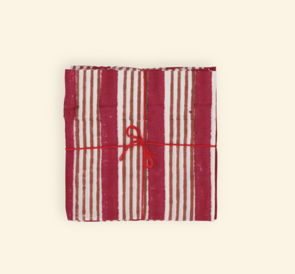 Serviettes de tablex4 Alice Tango