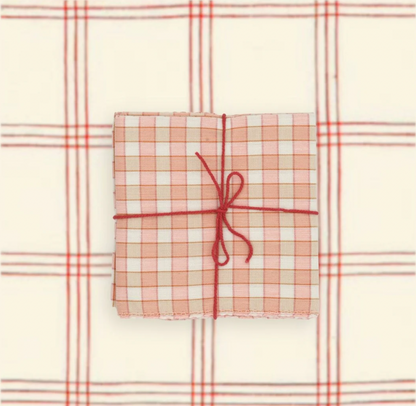 Serviettes de tablex4 - Meltem Apricot