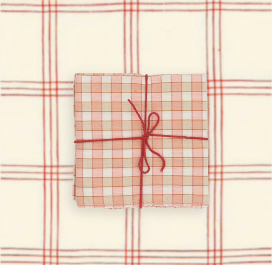 Serviettes de tablex4 - Meltem Apricot