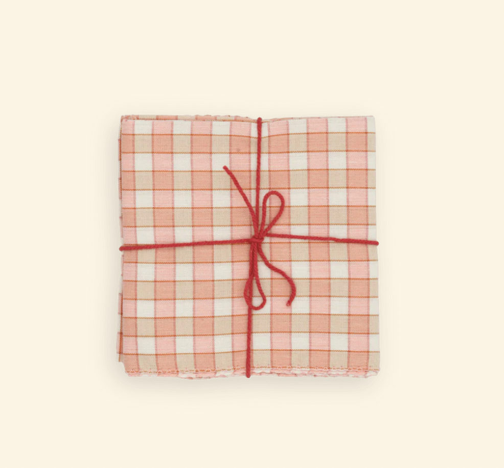 Serviettes de tablex4 - Meltem Apricot