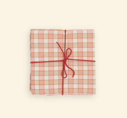 Serviettes de tablex4 - Meltem Apricot