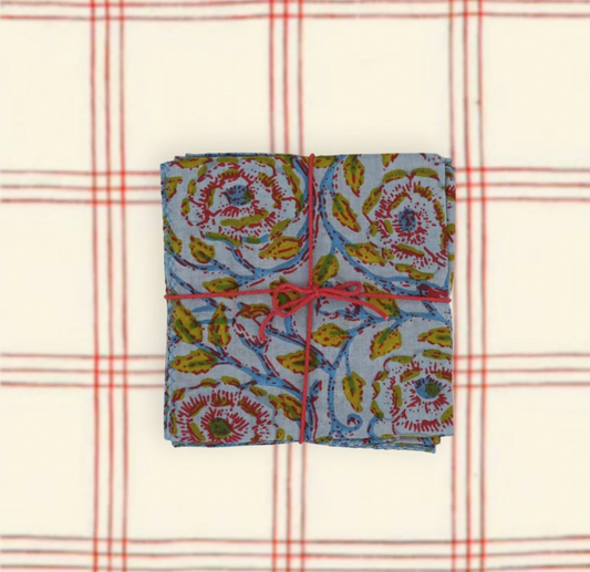 Serviettes de tablex4 - Pansy Tango