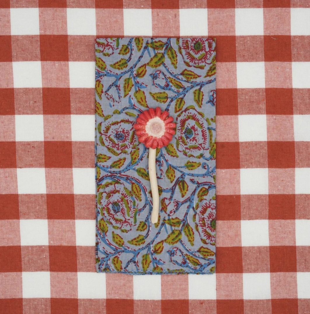 Serviettes de tablex4 - Pansy Tango