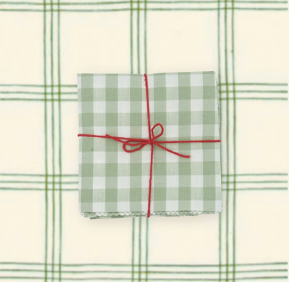 Serviettes de tablex4 - Libeccio Basil