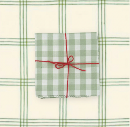 Serviettes de tablex4 - Libeccio Basil