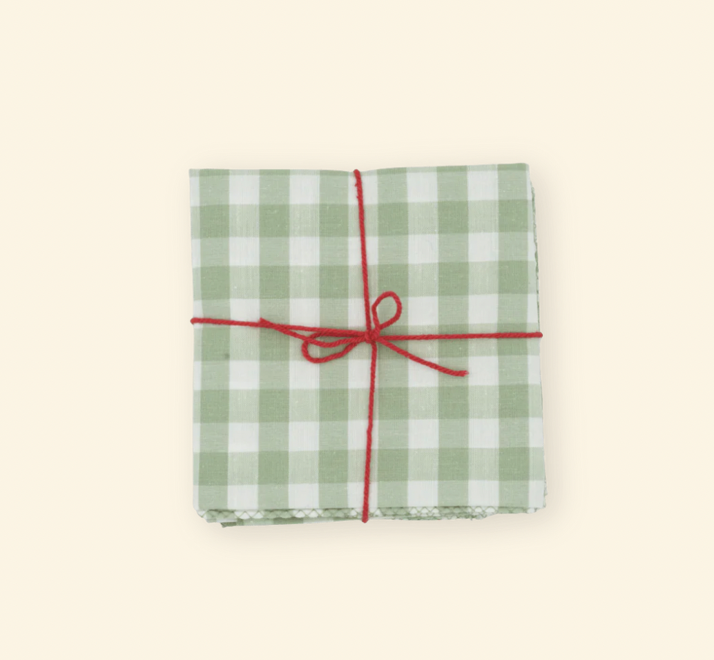 Serviettes de tablex4 - Libeccio Basil