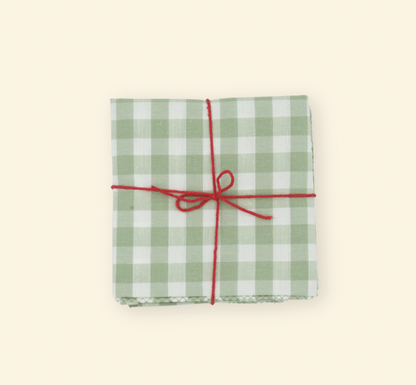 Serviettes de tablex4 - Libeccio Basil