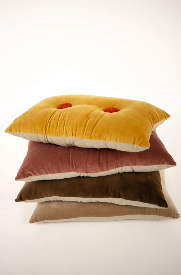 Coussin Elora beige 30×50cm