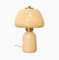 Lampe Appolon milky D18 H27cm