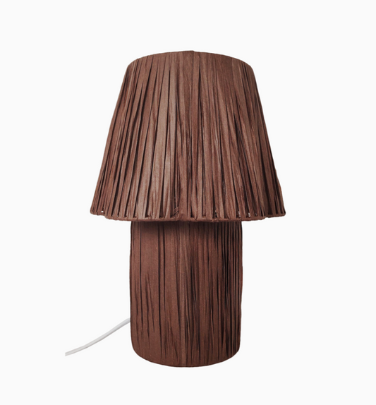 Lampe Arthur marron D22 H31cm