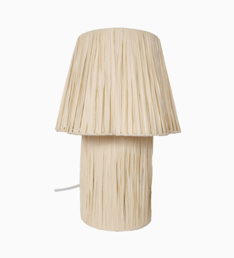 Lampe Arthur naturel D22 H31cm