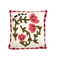 Coussin Influence coquelicot rose 40x40cm