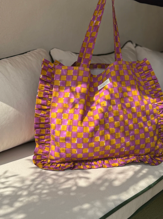Sac FROUFROU Moutarde violet - Byzantine