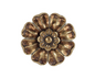 DECO MURALE FLEUR DORE 10CM