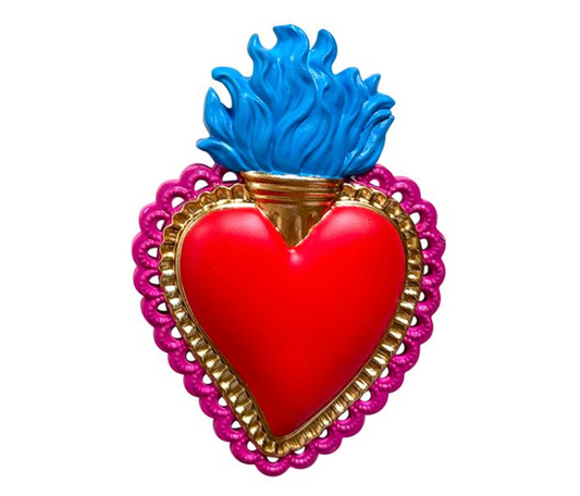 DECO MURALE EX-VOTO COLORE 7,8X11,7CM