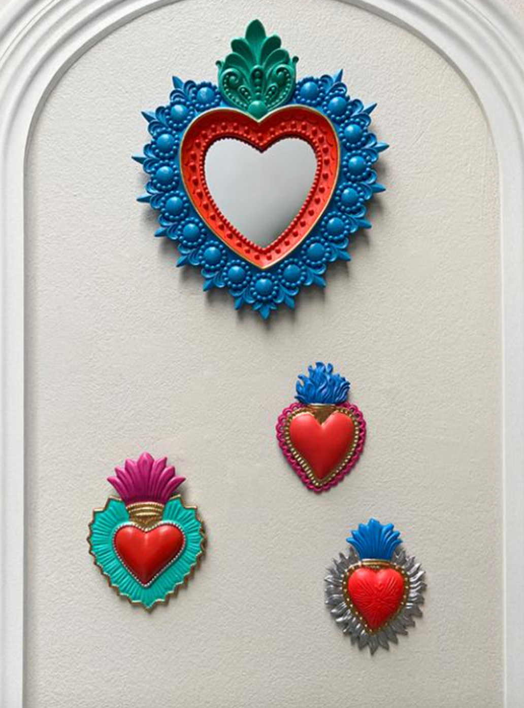 DECO MURALE EX-VOTO COLORE 7,8X11,7CM