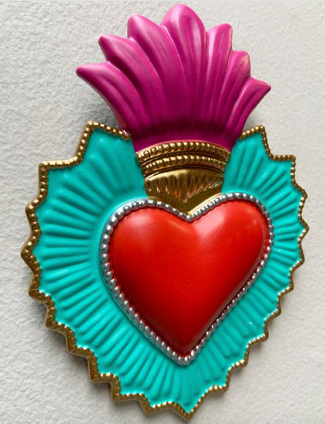 DECO MURALE EX-VOTO COLORE 10X13,5CM