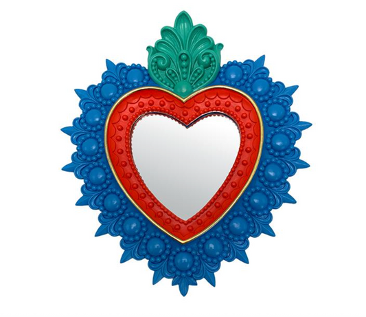 DECO MURALE EX-VOTO COLOR MIROIR 21,5X24CM
