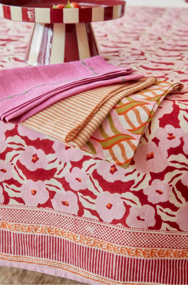 Nappe - Chunni Bordeaux - 2 tailles
