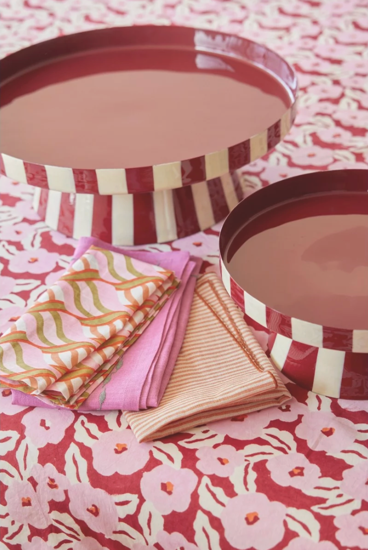Nappe - Chunni Bordeaux - 2 tailles