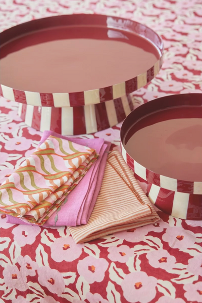Nappe - Chunni Bordeaux - 2 tailles
