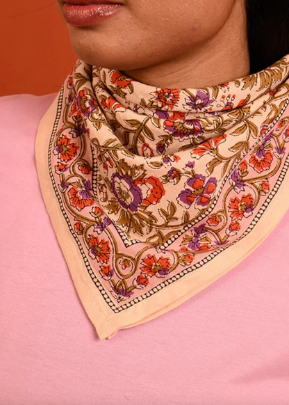Petit foulard CALYPSO Flame  - Byzantine