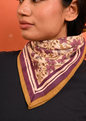 Petit foulard HÉLIOS Ecru  - Byzantine