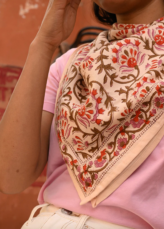Petit foulard ALEXANDRIE Flame  - Byzantine