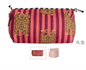 Trousse à maquillage - de toilette - Tigres - 12x20 cm