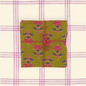 Serviettes de tablex4 - Jonquille Olive