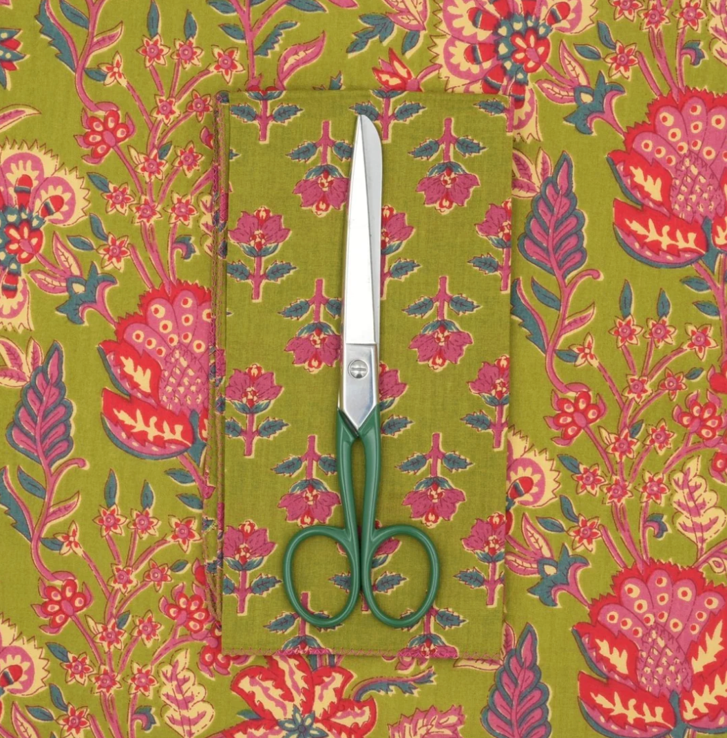 Serviettes de tablex4 - Jonquille Olive