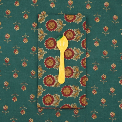 Serviettes de tablex4 - Tournesol Pond