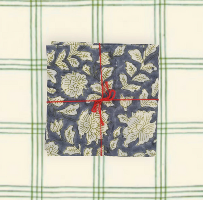 Serviettes de tablex4 - Iris Moonlight