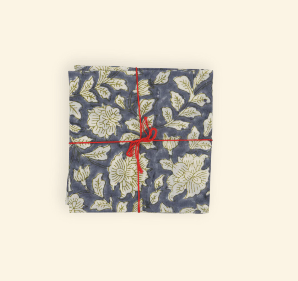 Serviettes de tablex4 - Iris Moonlight