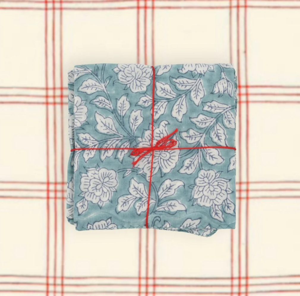 Serviettes de table x4 - Iris Air