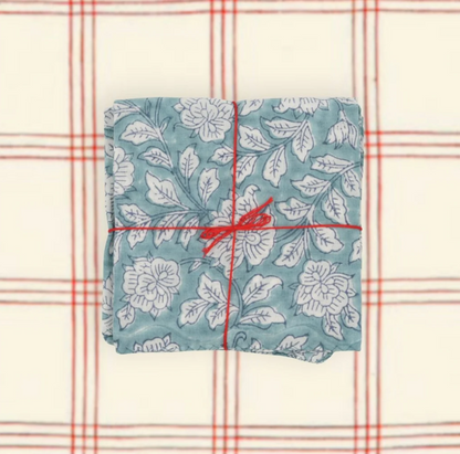 Serviettes de table x4 - Iris Air