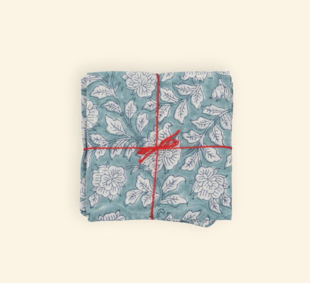 Serviettes de table x4 - Iris Air