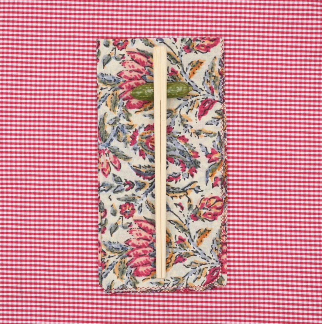 Serviettes de table x4 -Hysope Fadded